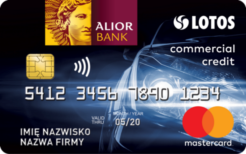 Karta kredytowa Mastercard Business LOTOS